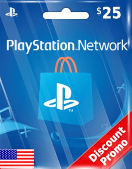 USD25 PSN CARD (US) DISCOUNT PROMO